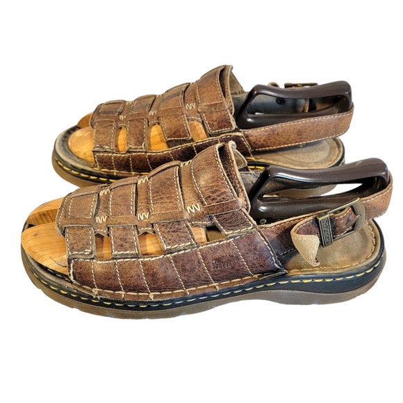 Dr. Martens Vintage 90's Vibes Fishermans Leather Open Toe Sandals 11 US - Picture 4 of 12